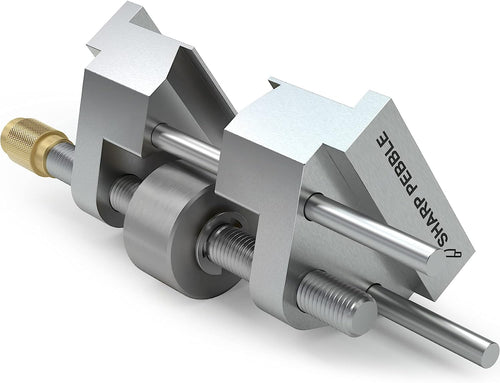 Sharp Pebble Honing Guide - Chisel Sharpening Jig for Chisels and Planes - Fits Chisels 0.25β to 1.96β, Fits Planer Blades 1.41β to 3.22β