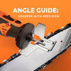 Sharp Pebble Electric Chainsaw Sharpener & Orange Ninja All-in-1 Tools & Knife Sharpener Kit