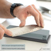 Sharp Pebble Whetstone Knife Sharpener Grit 400/1000 - For Repairing & Sharpening Very Dull Knives & Tools