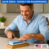 Sharp Pebble 1000/6000 and 3000/8000 Sharpening System- Sharpen & Hone Set