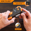 Orange Ninja Rotating All-in-1 Tool Sharpener