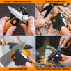 Orange Ninja Rotating All-in-1 Tool Sharpener