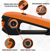 Orange Ninja 4-in-1 Scissor Sharpener - Hair, Kitchen, Craft & Fabric