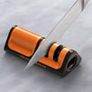 Orange Ninja Mini Knife Sharpener - Coarse & Fine Knife Sharpener