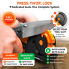 The Orange Ninja™: All-in-1 Tool Sharpener System