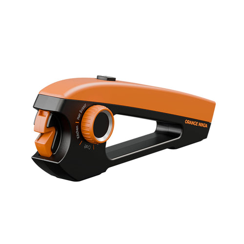 Orange Ninja Scissors Sharpener Tool – 4 Angle Settings, Easy Manual Use