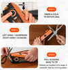 Orange Ninja 4-in-1 Scissor Sharpener - Hair, Kitchen, Craft & Fabric