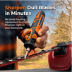 Sharp Pebble Cordless Hedge Trimmer Sharpener Kit – Blade Sharpening Tool