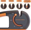 Orange Ninja 4-Stage Knife Sharpener — Kitchen Knives & Serrated Knives