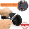 Orange Ninja 4-Stage Knife Sharpener — Kitchen Knives & Serrated Knives